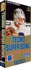 Tecmo Super Bowl - Box - 3D Image