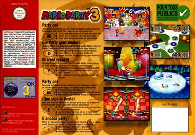 Mario Party 3 - Box - Back Image