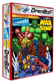 Marvel Super Heroes: War of the Gems - Box - 3D Image