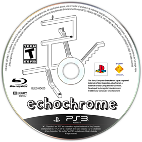 echochrome - Fanart - Disc Image