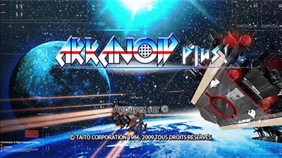 Arkanoid Plus! - Screenshot - Game Title Image