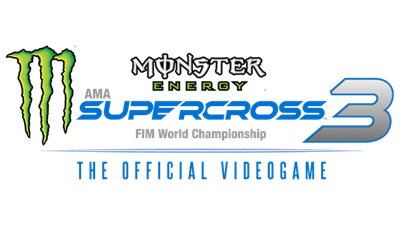 Monster Energy Supercross - The Official Videogame 3 - Clear Logo Image