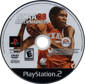 NCAA March Madness 08 - Disc Image