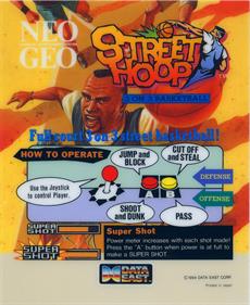 Street Hoop - Arcade - Controls Information Image