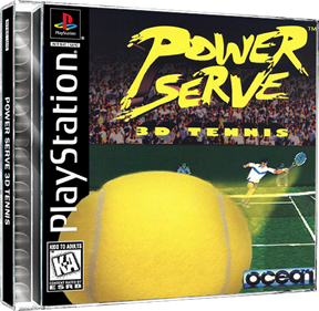 Power Serve 3D Tennis - Box - 3D