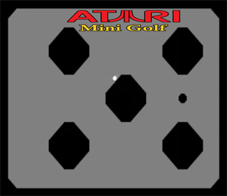 Atari Mini Golf - Screenshot - Game Title Image