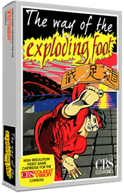 The Way of the Exploding Foot - Box - 3D Image