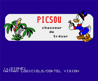 Picsou: Chasseur de Trésor - Screenshot - Game Title Image