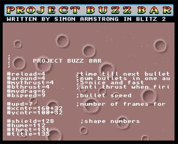 Project Buzz Bar - Screenshot - Game Title Image