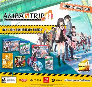 Akiba's Trip: Hellbound & Debriefed - Advertisement Flyer - Front Image