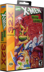 X-Men: Mind Games - Box - 3D Image