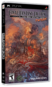 Final Fantasy Tactics: The War of the Lions Tweak - Box - 3D Image
