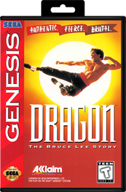 Dragon: The Bruce Lee Story - Box - Front - Reconstructed Image