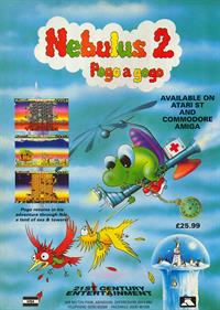 Nebulus 2: Pogo a gogo - Advertisement Flyer - Front Image