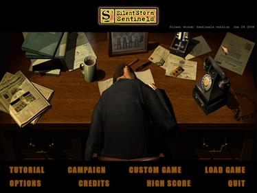 S3: Silent Storm: Sentinels - Screenshot - Game Title Image