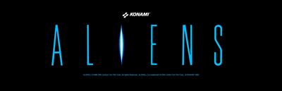 Aliens - Arcade - Marquee Image