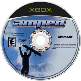 Amped: Freestyle Snowboarding - Disc Image