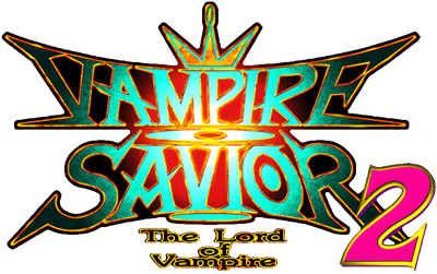 Vampire Savior 2: The Lord of Vampire - Clear Logo Image
