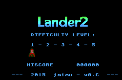 Lander 2 - Screenshot - Game Title Image