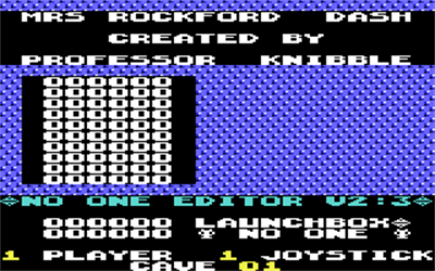 Mrs. Rockford Dash - Screenshot - Game Title Image
