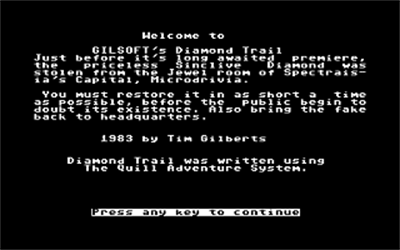 Diamond Trail - Screenshot - Game Title Image