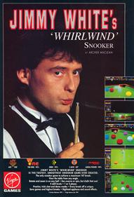 Jimmy White's 'Whirlwind' Snooker - Advertisement Flyer - Front Image