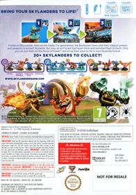 Skylanders: Spyro's Adventure - Box - Back Image