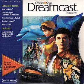 Official Sega Dreamcast Magazine Vol. 8: November 2000 - Box - Front Image