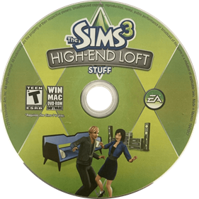 The Sims 3: High-End Loft Stuff - Disc Image