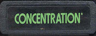 A Game of Concentration - Cart - Back Image