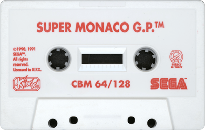 Super Monaco G.P. - Cart - Front