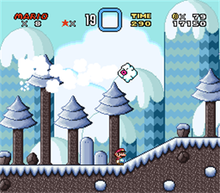 Super Mario World: Christmas Edition - Screenshot - Gameplay Image