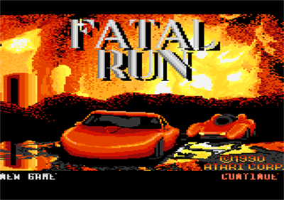 Fatal Run - Screenshot - Game Title