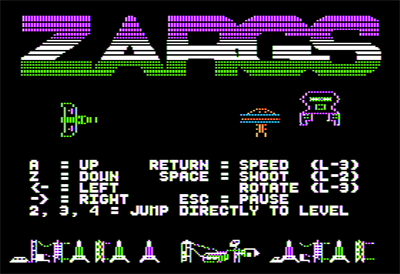 Zargs - Screenshot - Game Title Image