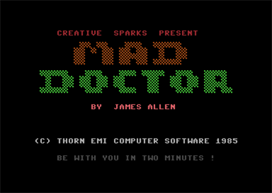 Mad Doctor: Building a Better Body - Screenshot - Game Title Image
