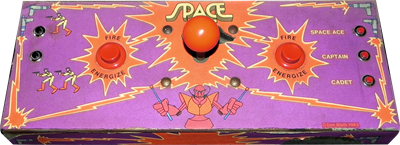 Space Ace - Arcade - Control Panel Image