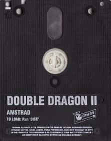 Double Dragon II: The Revenge (Melbourne House) - Disc Image
