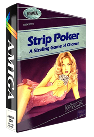 Strip Poker: A Sizzling Game of Chance - Box - 3D Image