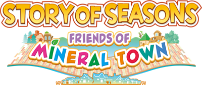 Story of Seasons: Friends of Mineral Town - Clear Logo Image