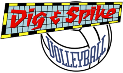 Dig & Spike Volleyball - Clear Logo Image