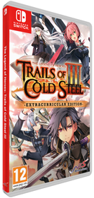 The Legend of Heroes: Trails of Cold Steel III - Box - 3D Image