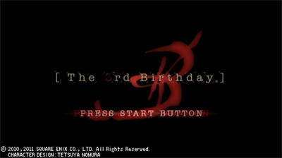 The 3rd Birthday - Screenshot - Game Title Image