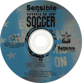 Sensible World of Soccer: European Championship Edition - Disc Image