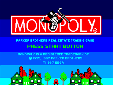 Monopoly - Screenshot - Game Title Image