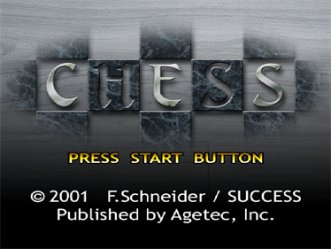 Chess - Screenshot - Game Title Image