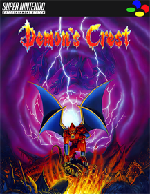 Demon's Crest - Fanart - Box - Front Image