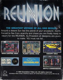 Reunion - Box - Back Image