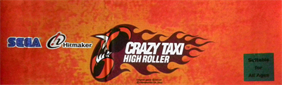 Crazy Taxi High Roller - Arcade - Marquee Image