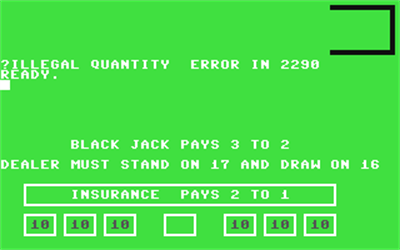 Black-Jack - Screenshot - Gameplay Image