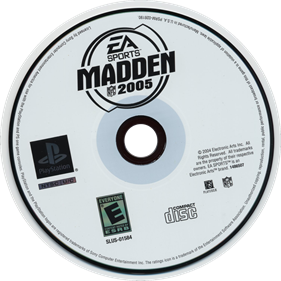 Madden NFL 2005 - Disc Image